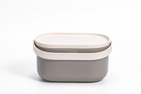 Biowaste container without frame and bags - taupe+ivory