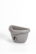 Wall planter selfwatering SIESTA d 29 taupe
