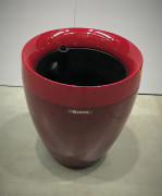 Self-watering flowerpot CALIMERA ø 35 A2 ruby red / red wine