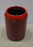 Flower pot Calimera B1 red wine red