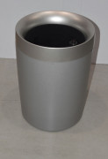 Self-watering flowerpot CALIMERA ø 35 B2 metal / anthracite pearl