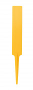 Štítky zapichovací, 14 cm, žlutá 15 ks