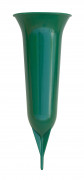 Vase with a stick Pieta green
